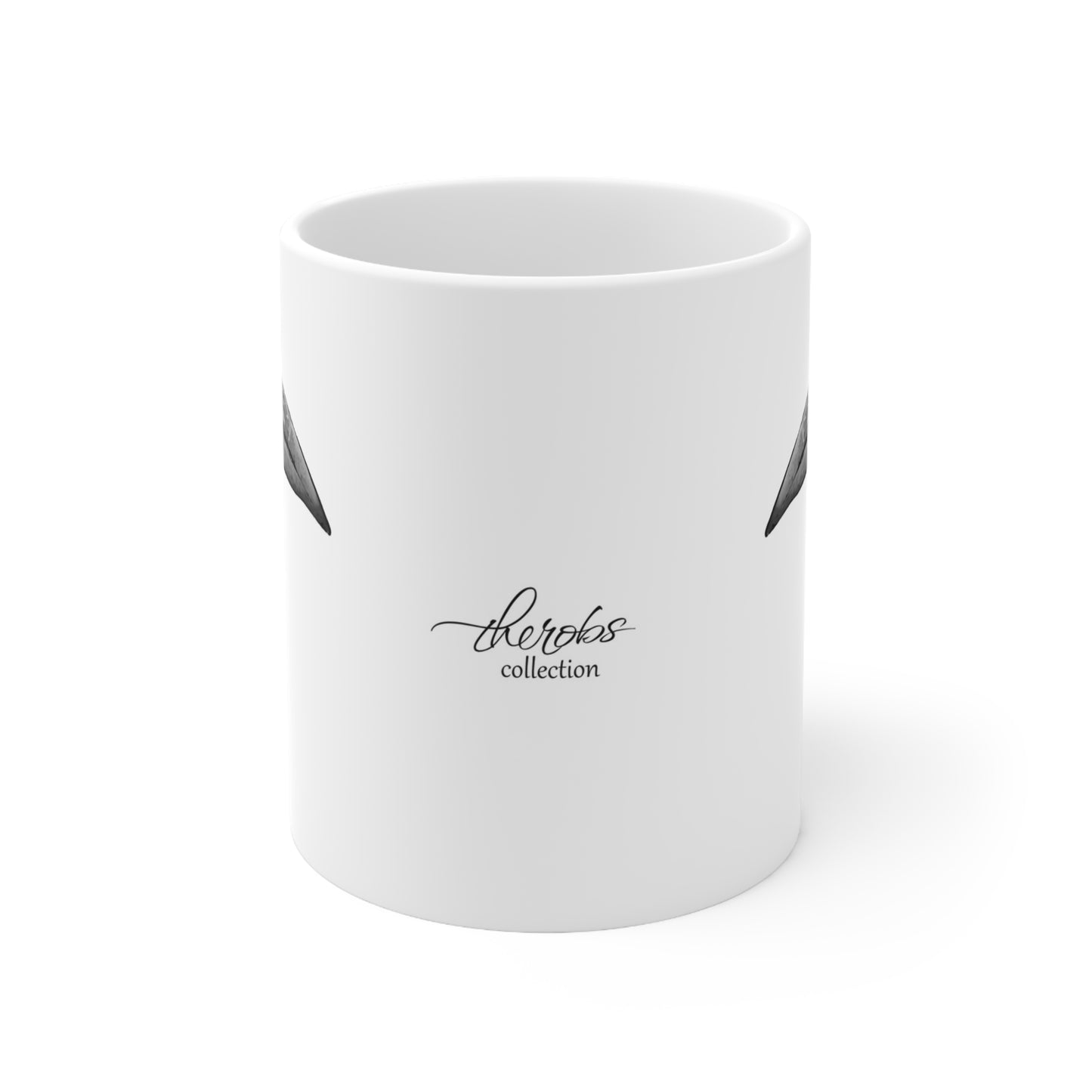 B&W Hornbill Mug