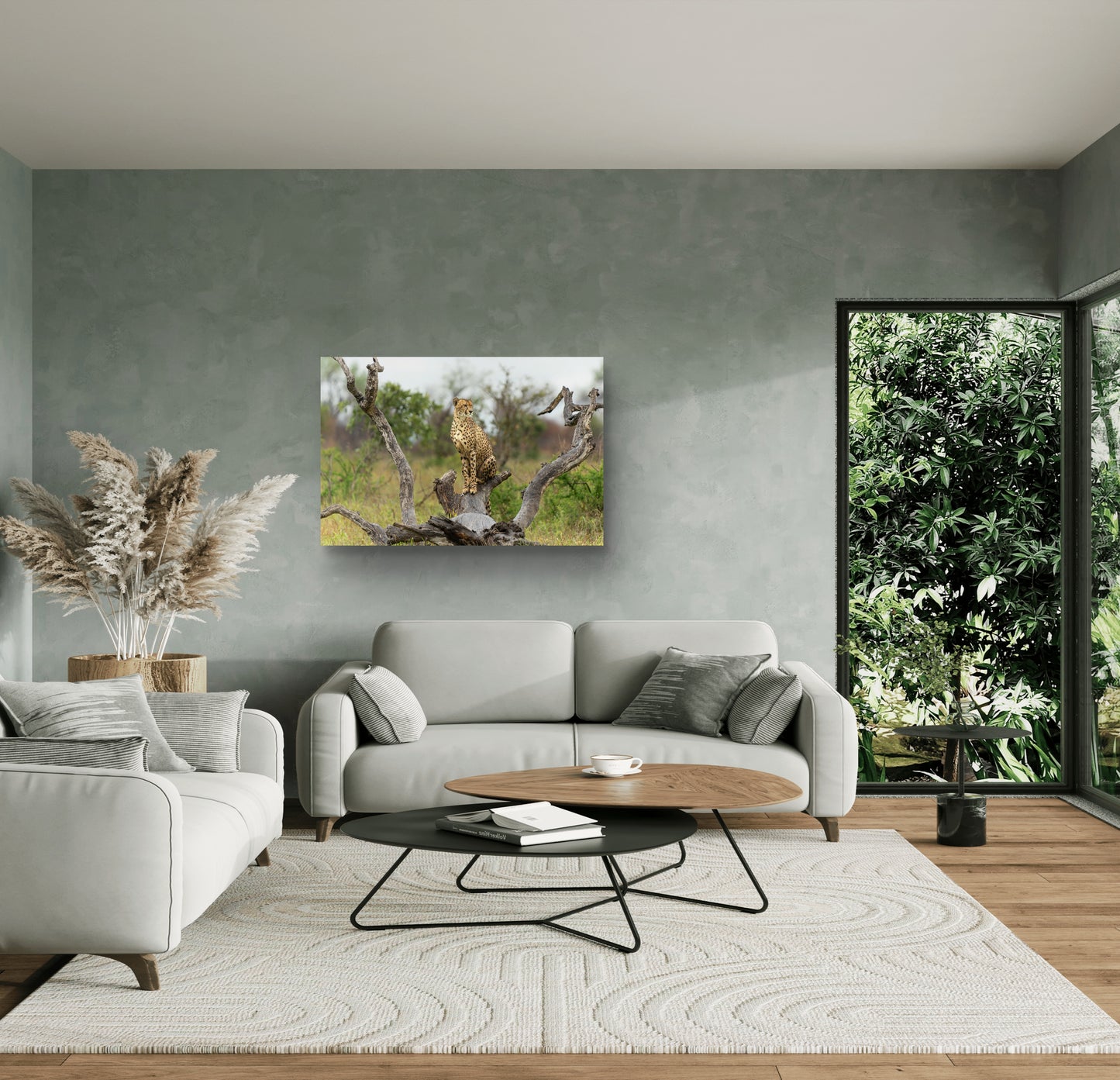 Cheetah Silk Poster