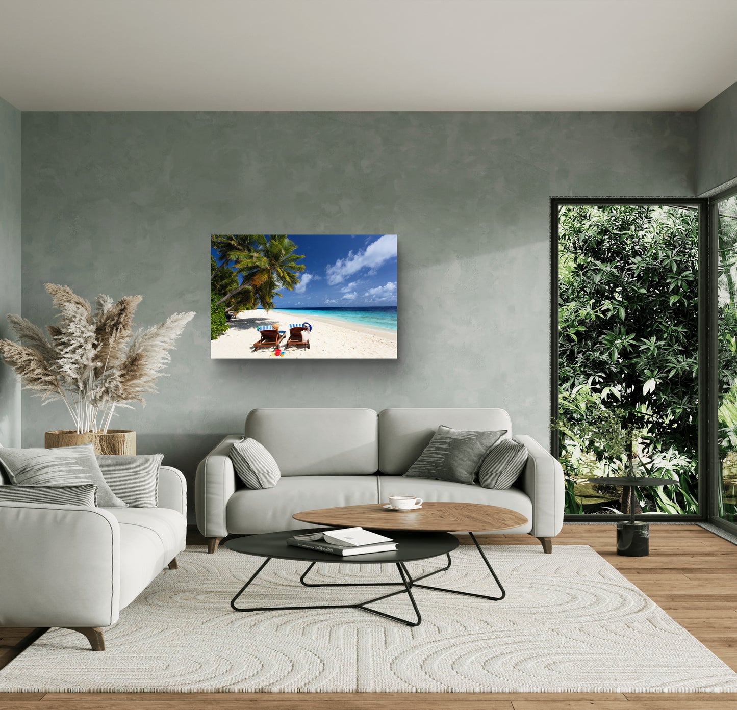 Beach Silk Poster