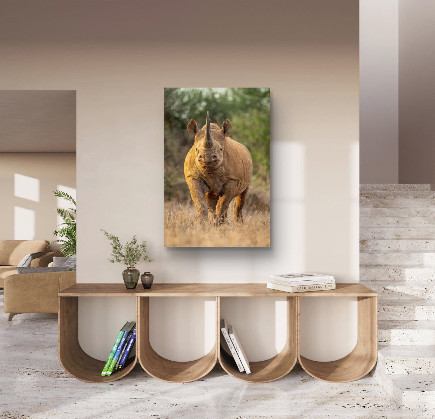 Rhino Fine Art Poster