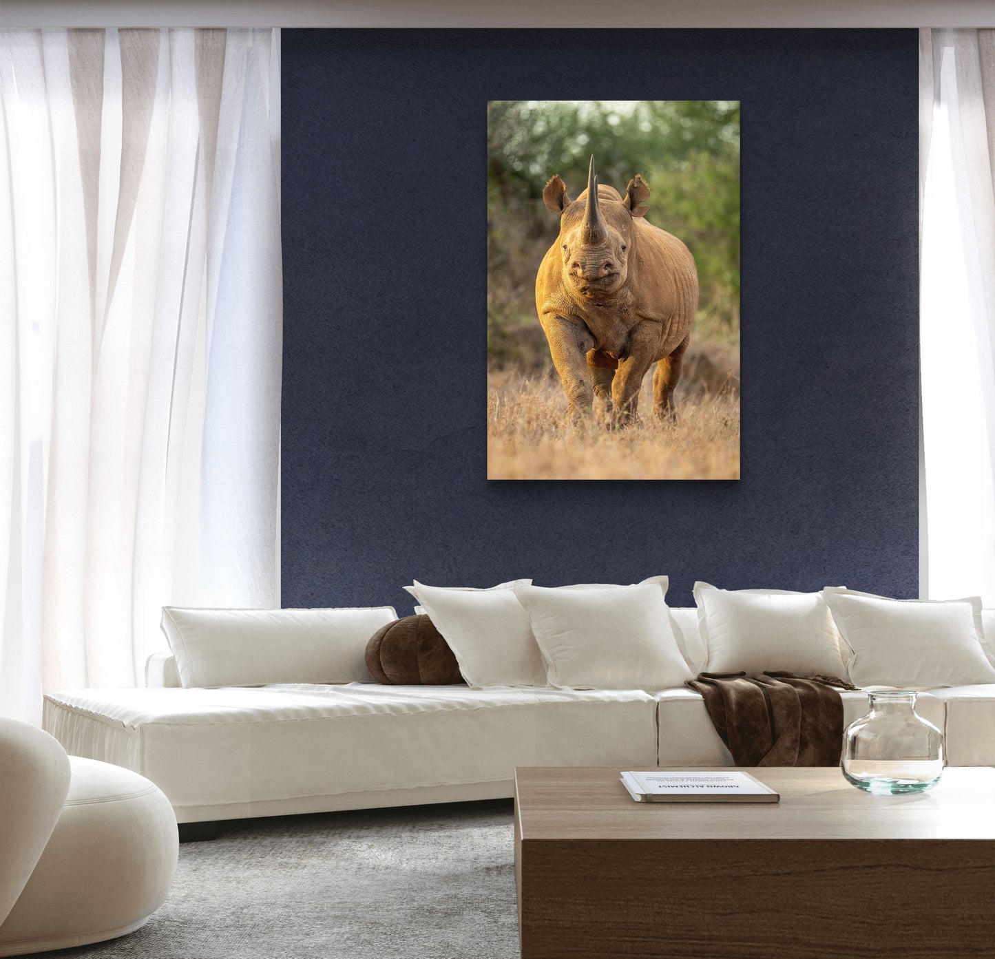 Rhino Fine Art Poster