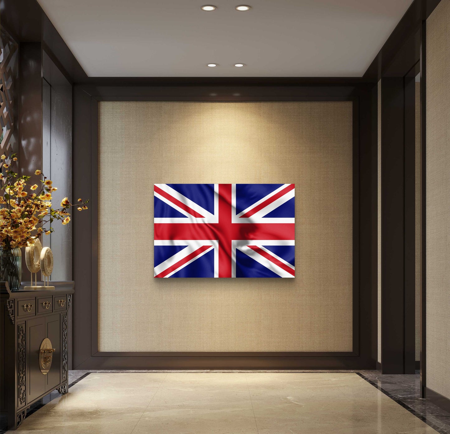 Union Flag Silk Poster
