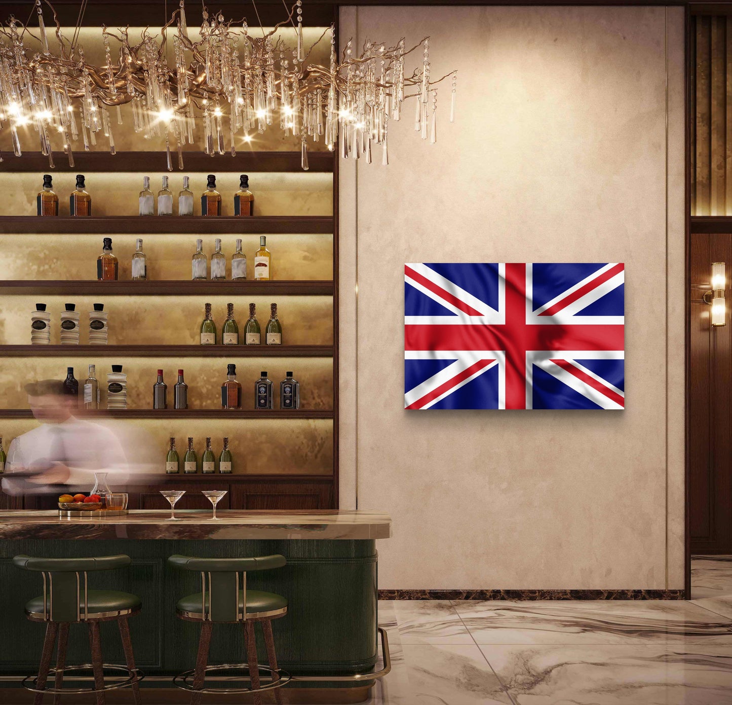 Union Flag Silk Poster