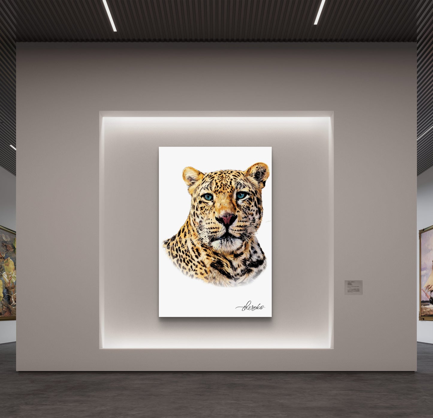 Leopard Canvas Print 2