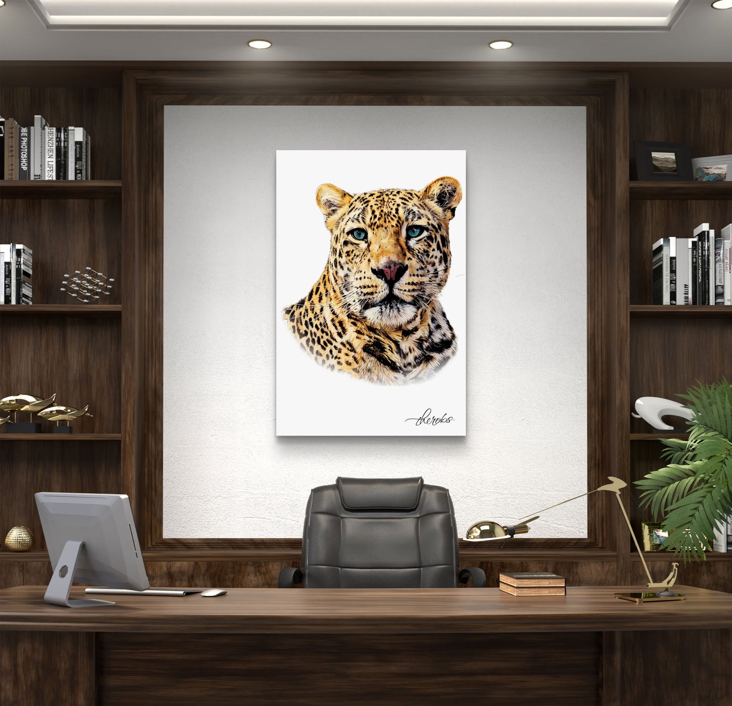 Leopard Canvas Print 2