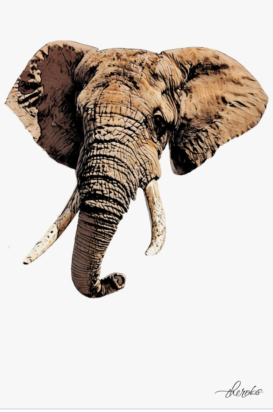 Elephant Canvas Print