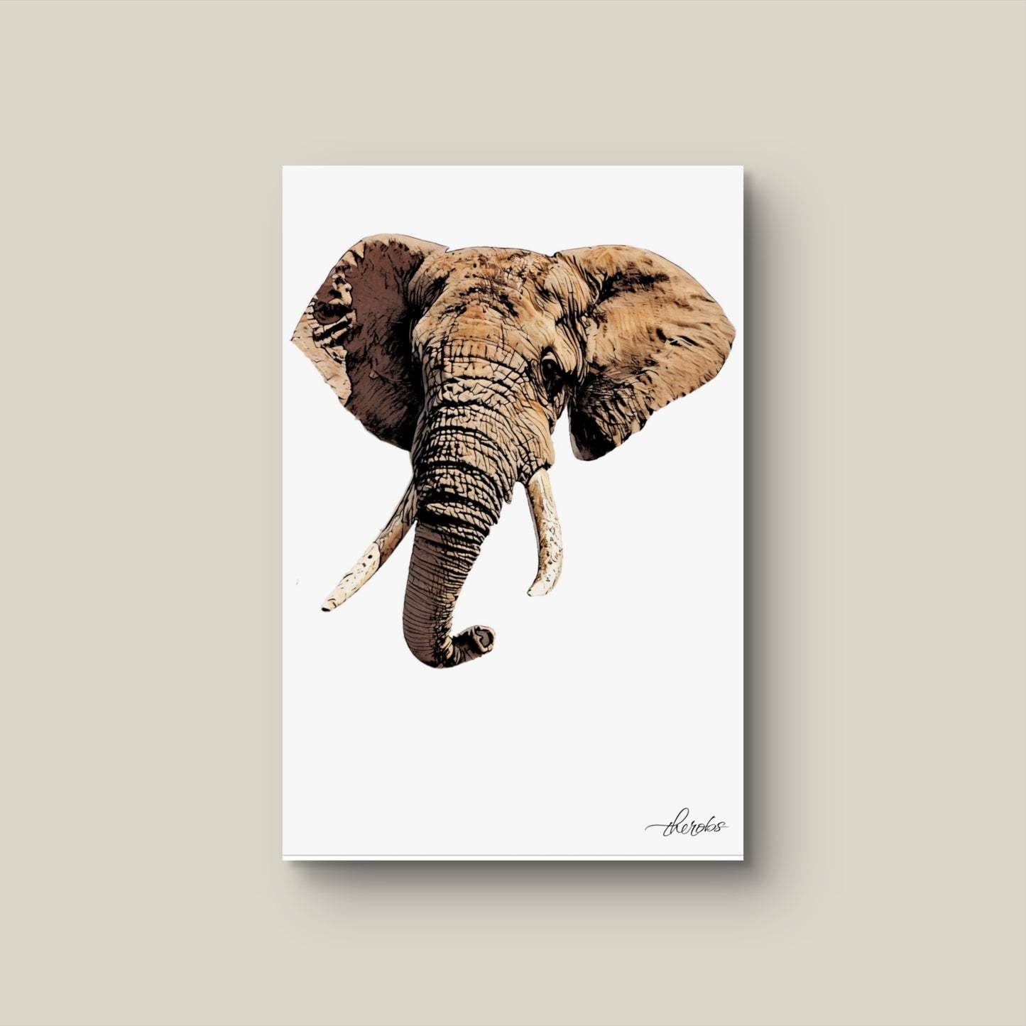 Elephant Canvas Print