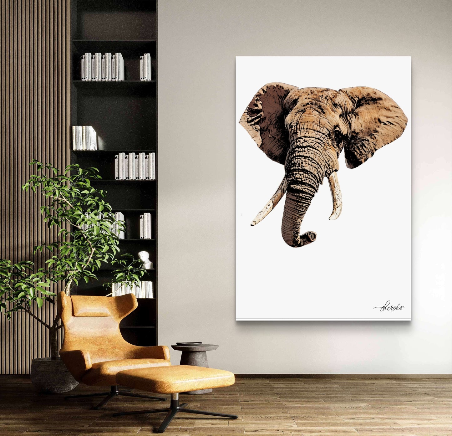 Elephant Canvas Print