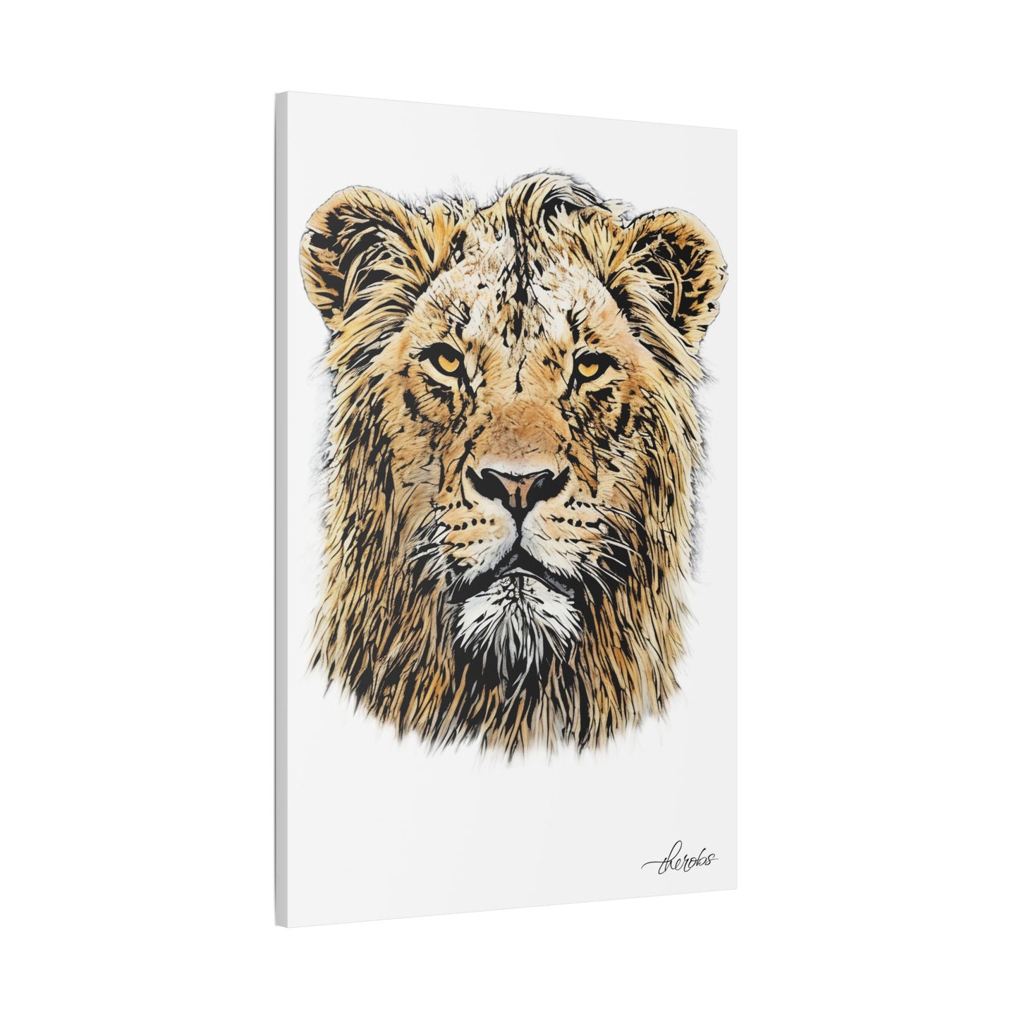 Lion Canvas Print
