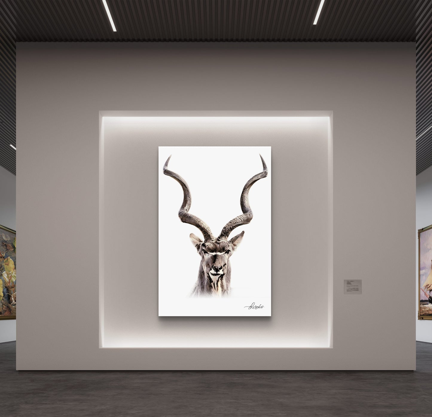 Kudu Canvas Print