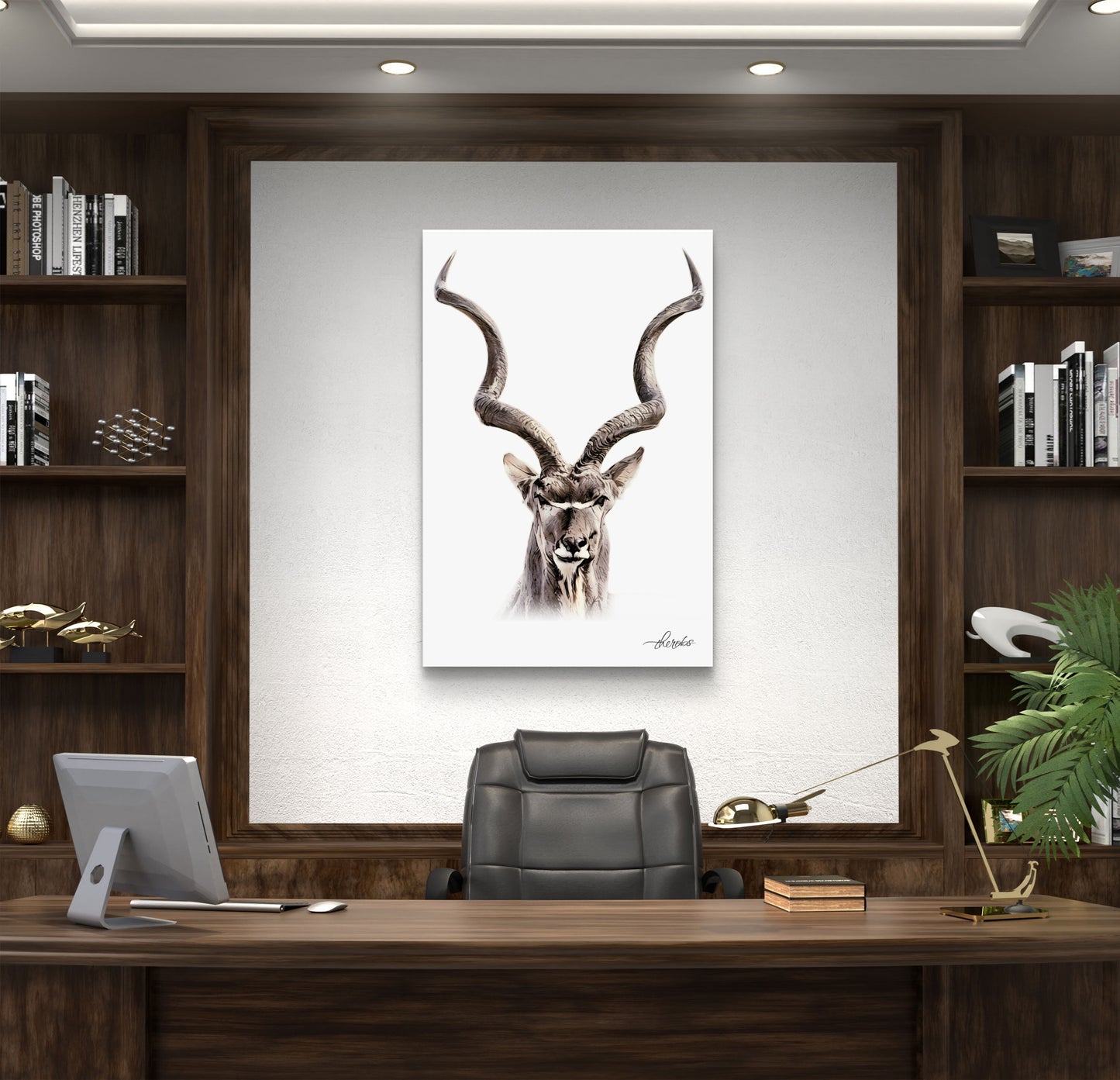 Kudu Canvas Print
