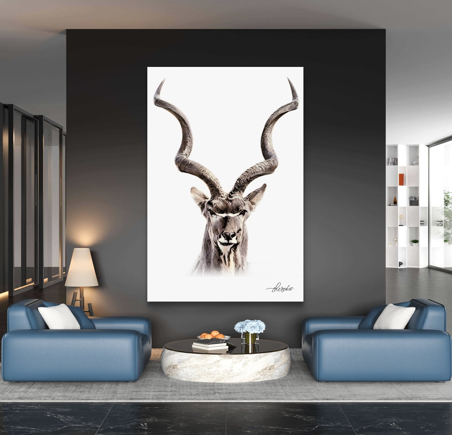 Kudu Canvas Print