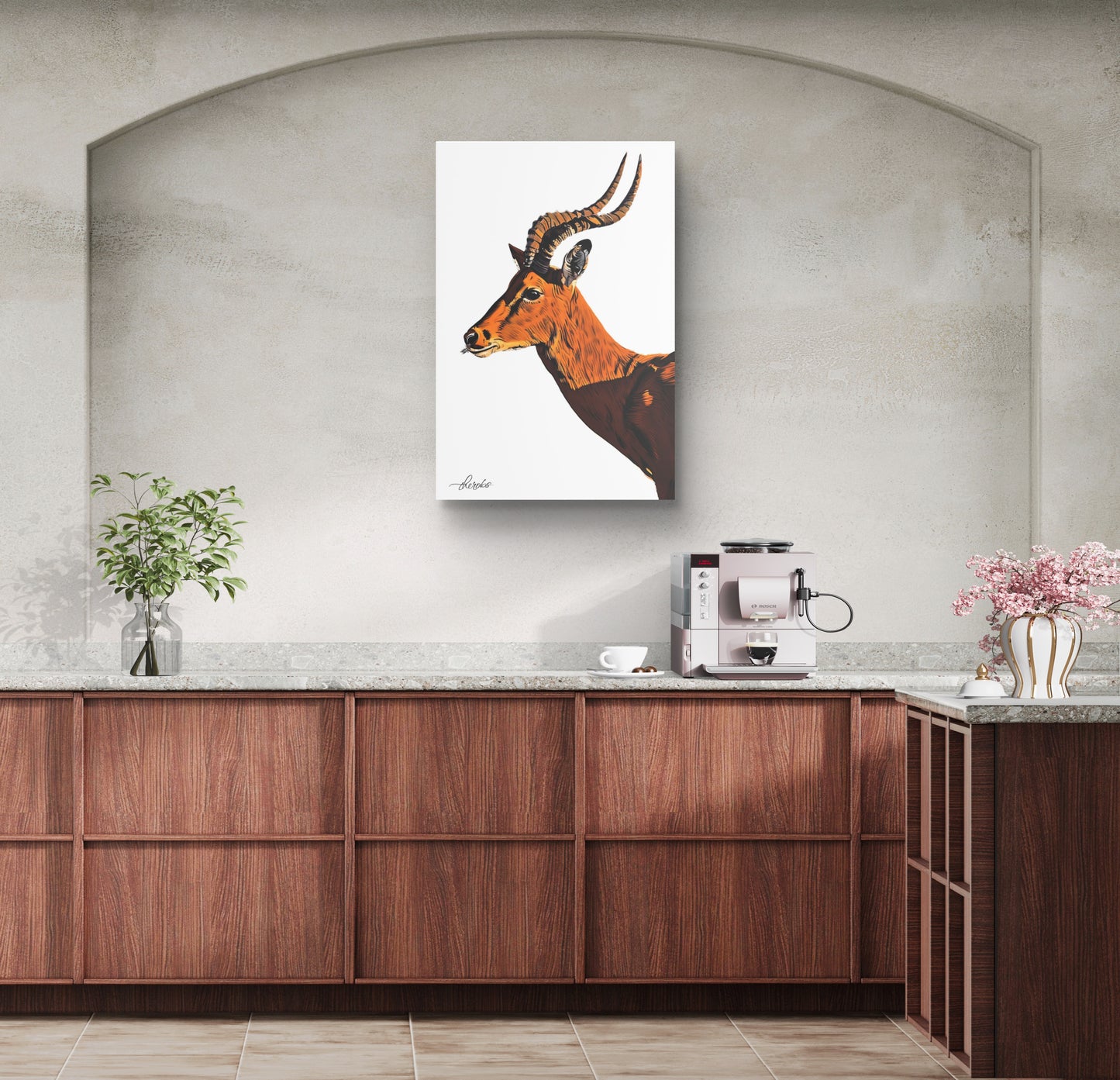 Impala Canvas Print 2