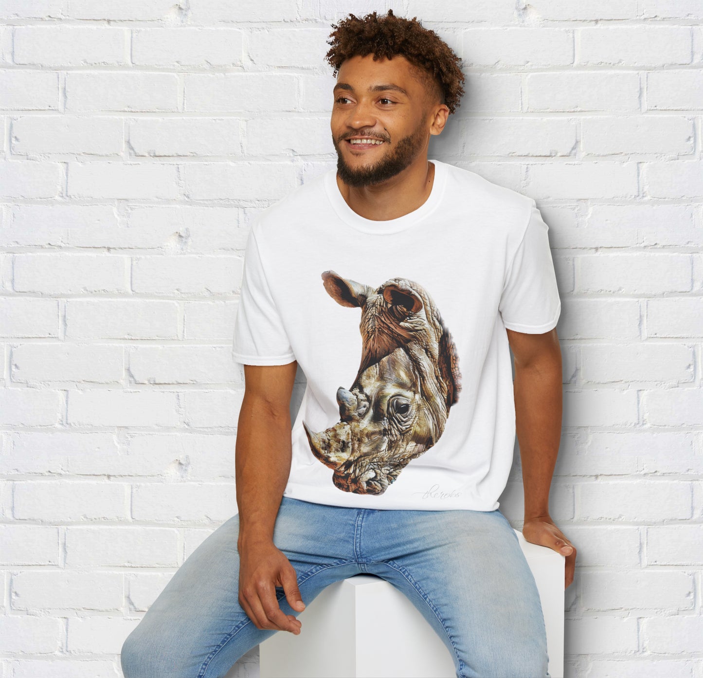 Colour Rhino Cotton Unisex T-Shirt