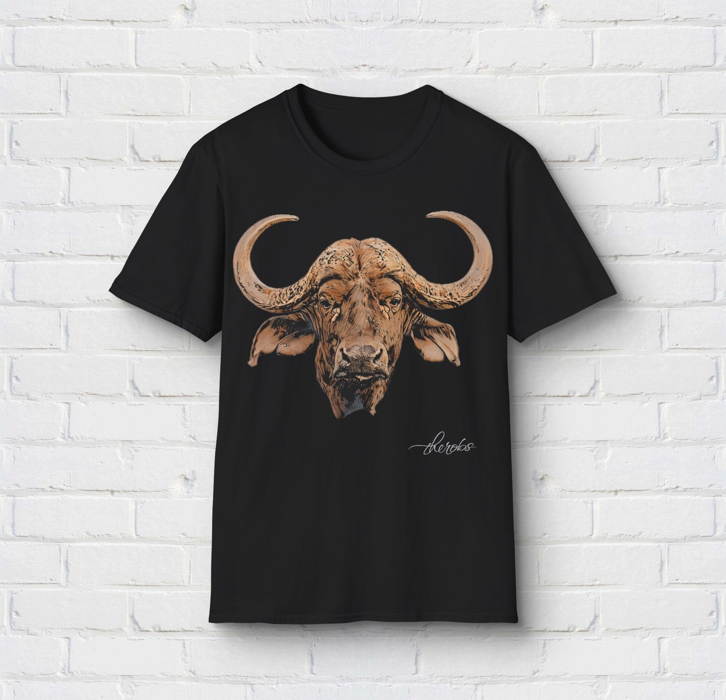 Colour Buffalo Unisex Gildan T-Shirt