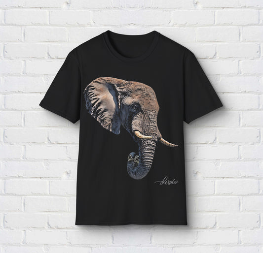 Colour Elephant Cotton Unisex T-Shirt II