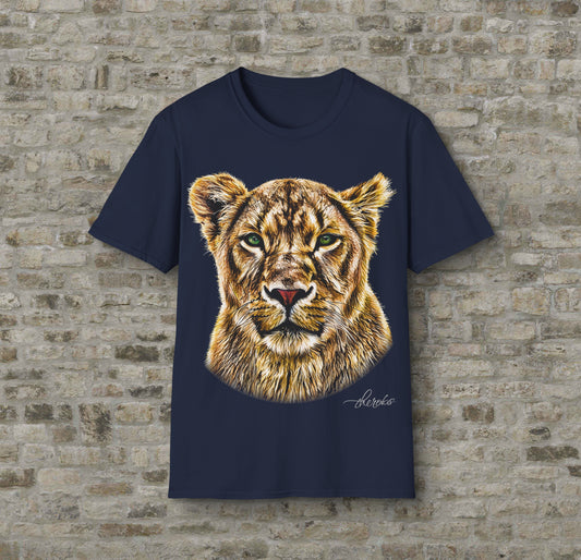 Colour Lioness Cotton Unisex T-Shirt