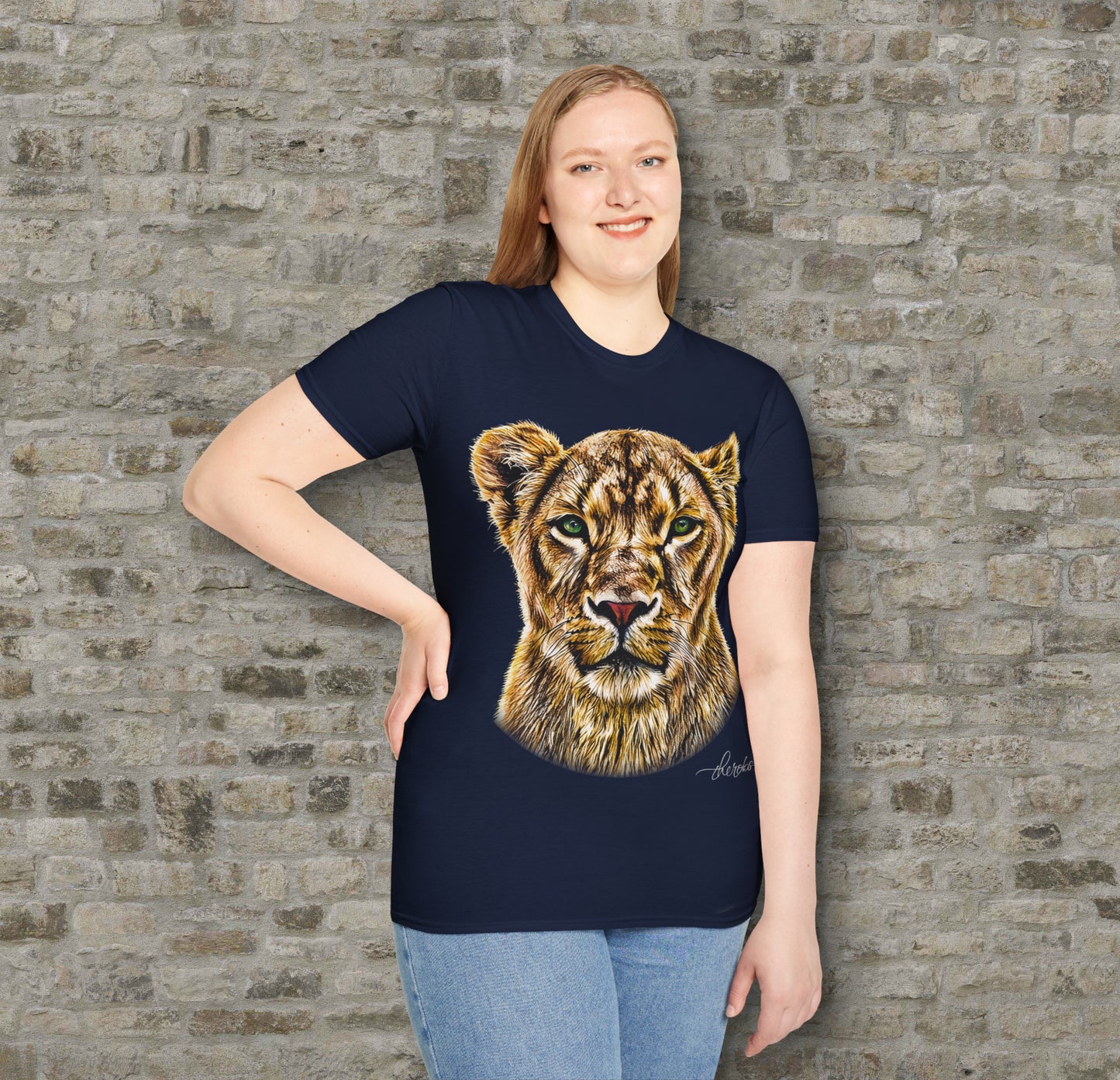 Colour Lioness Unisex Gildan T-Shirt