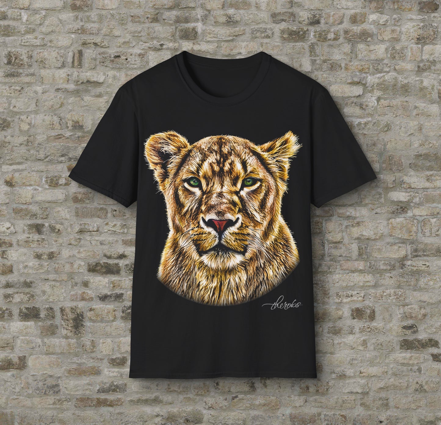 Colour Lioness Cotton Unisex T-Shirt