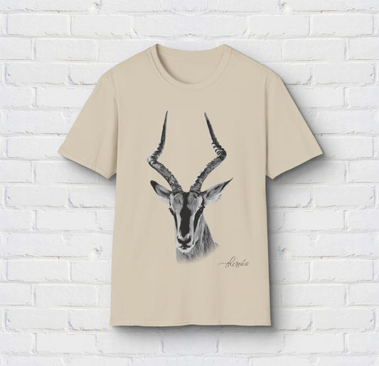 B&W Impala Cotton Unisex T-Shirt