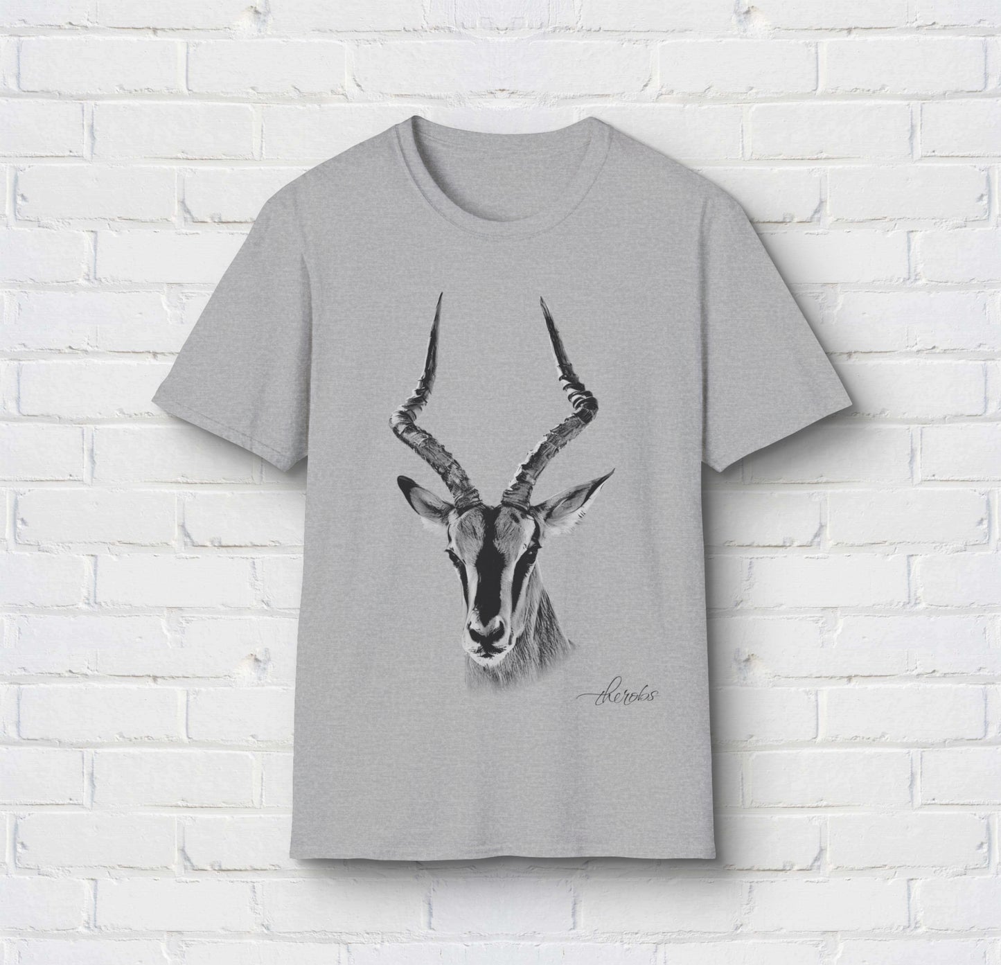 B&W Impala Unisex Gildan T-Shirt