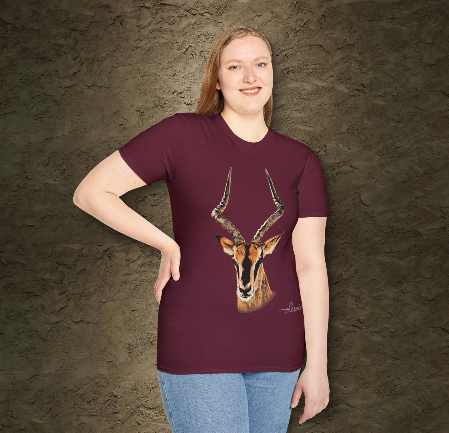 Colour Impala Cotton Unisex T-Shirt