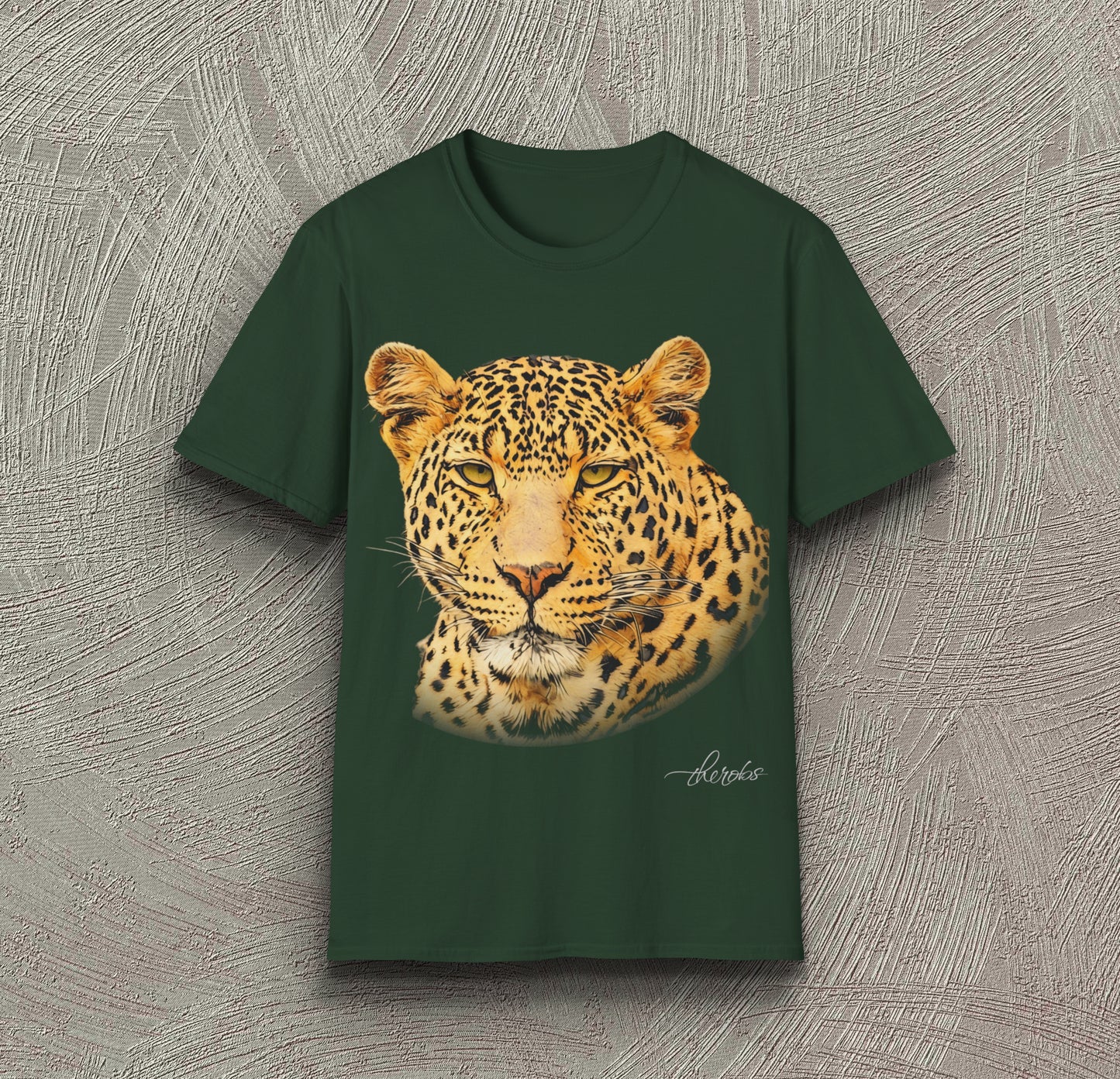 Colour Leopard Unisex Gildan T-Shirt