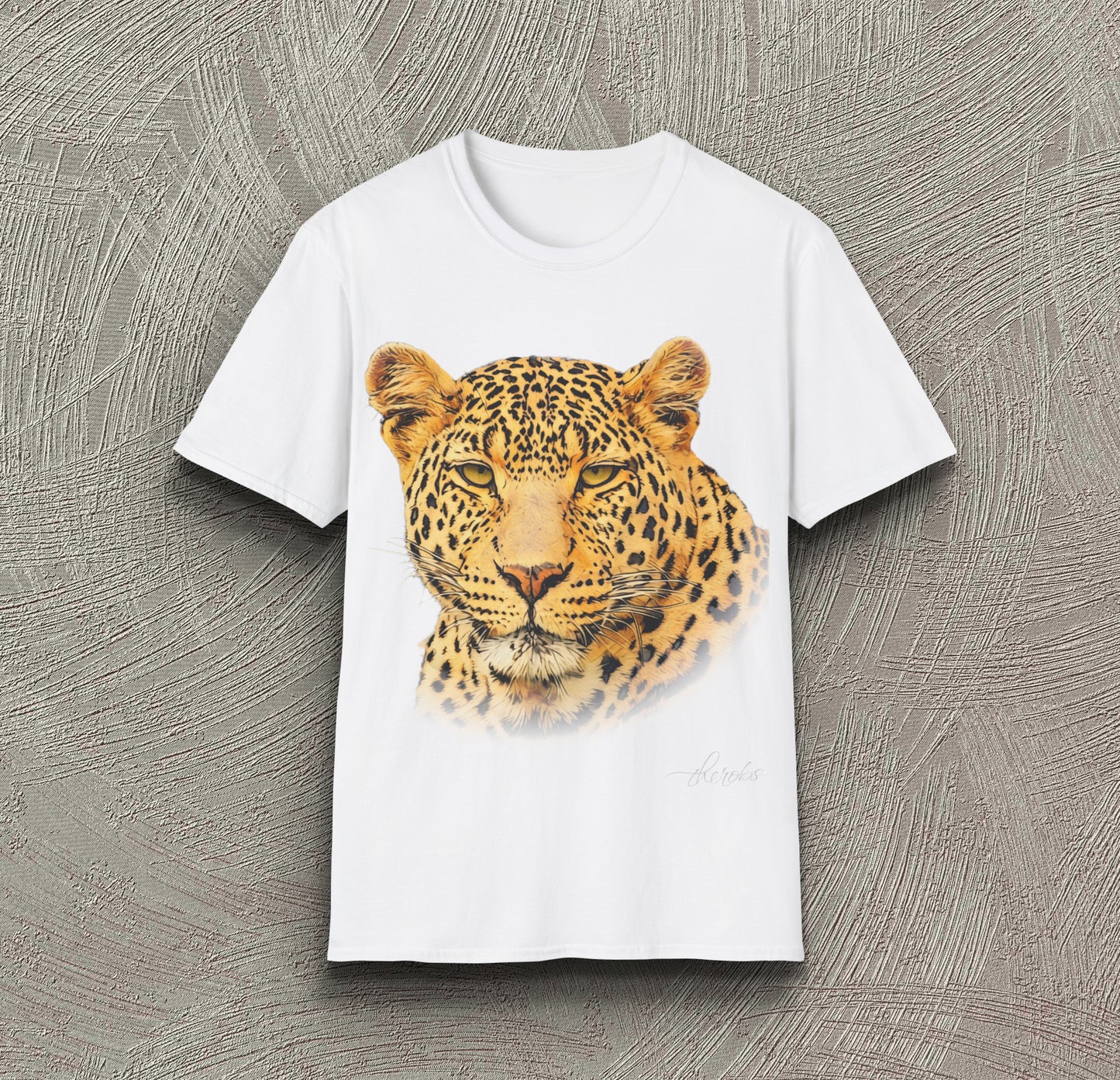 Colour Leopard Unisex Gildan T-Shirt