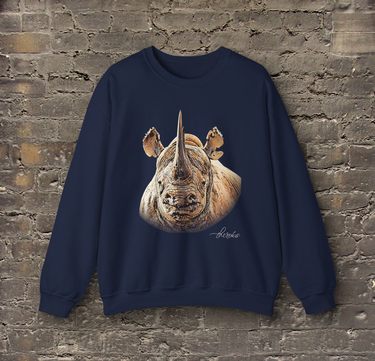 Colour Rhino Unisex Gildan Sweatshirt 2