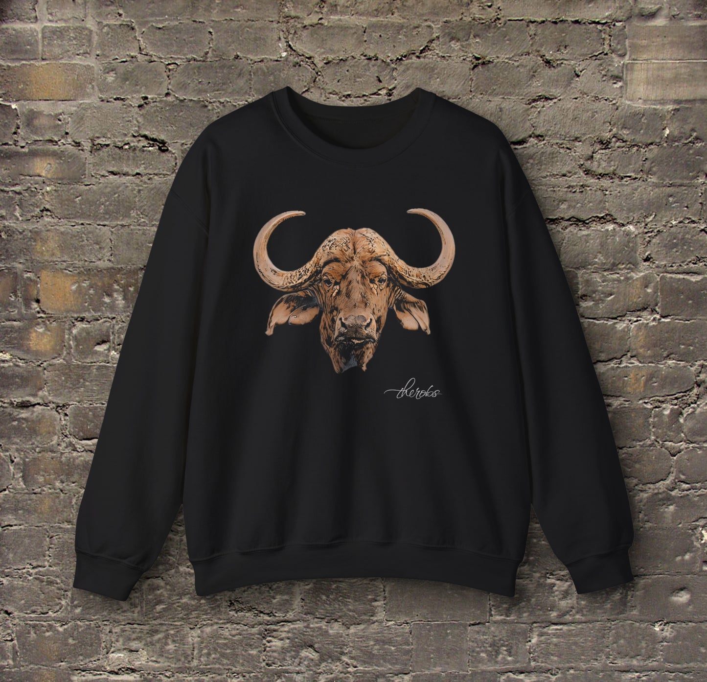 Colour Buffalo Unisex Gildan Sweatshirt