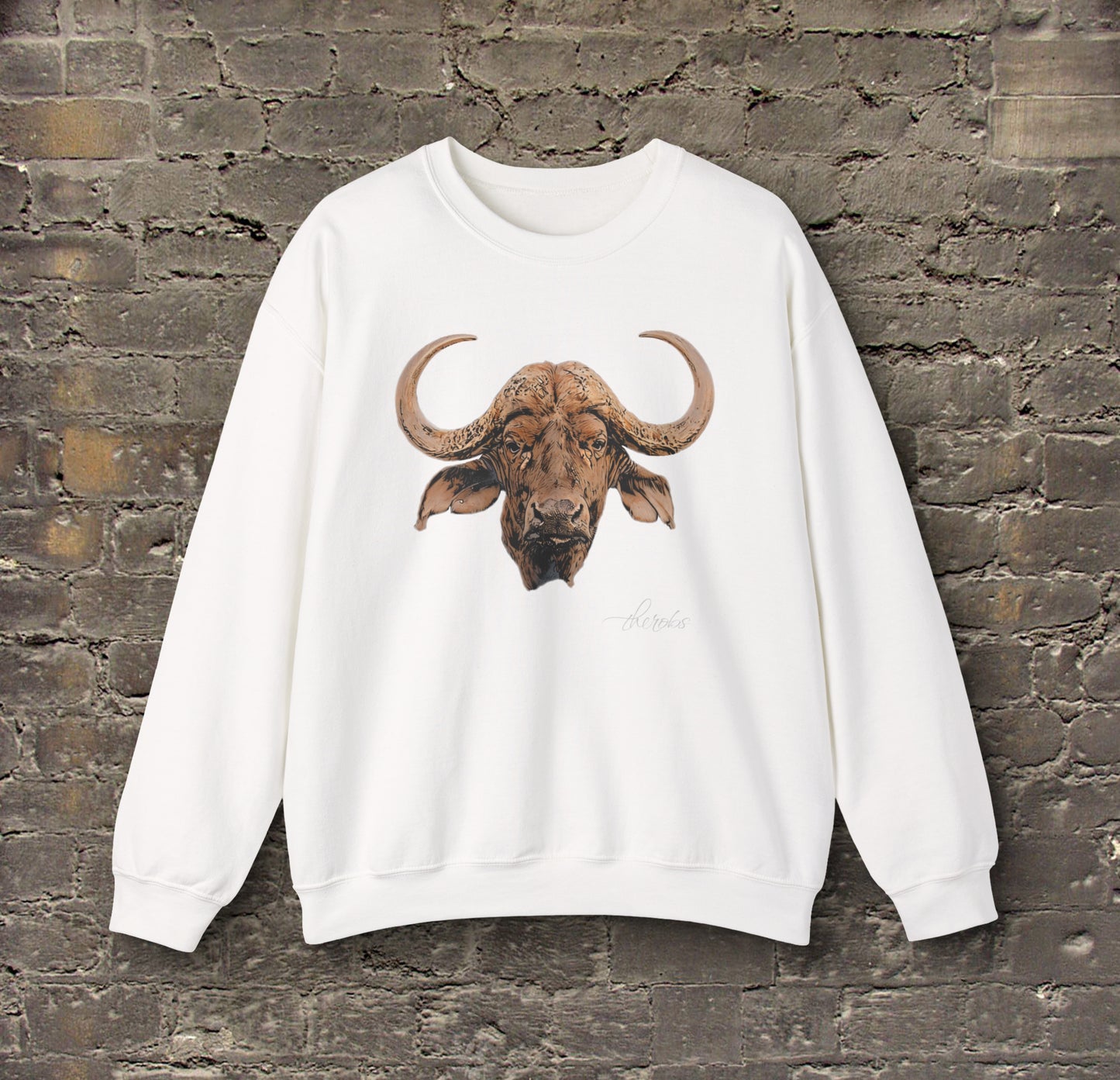 Colour Buffalo Unisex Gildan Sweatshirt