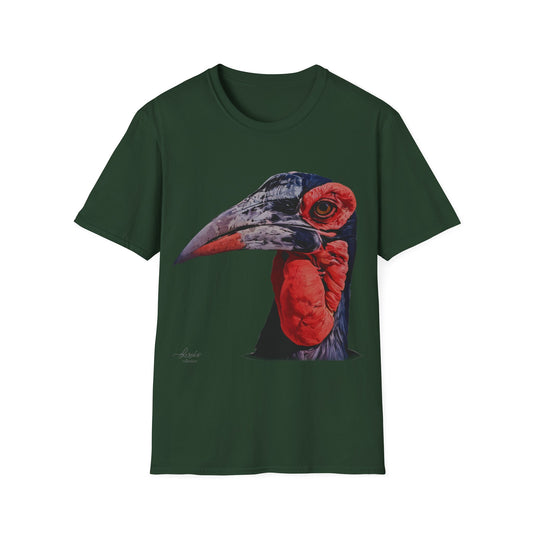 African Hornbill Unisex Cotton T-Shirt