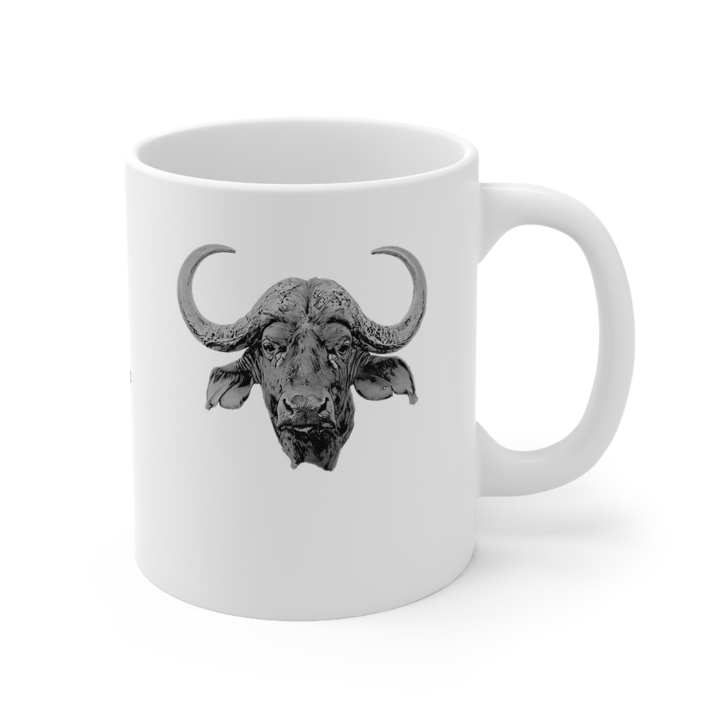 B&W Buffalo Mug