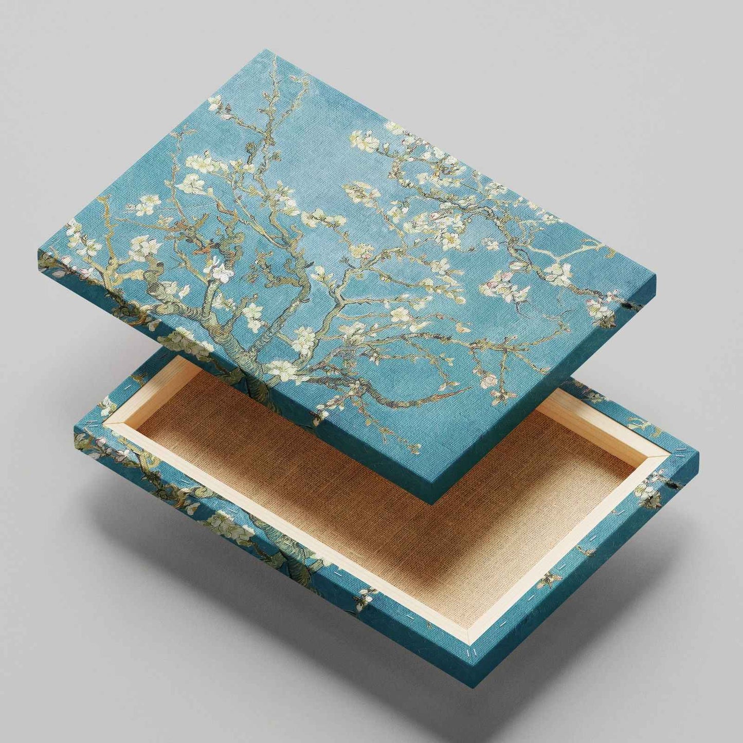 Almond Blossom - Vincent van Gogh - Framed Canvas Wall Art Print-3