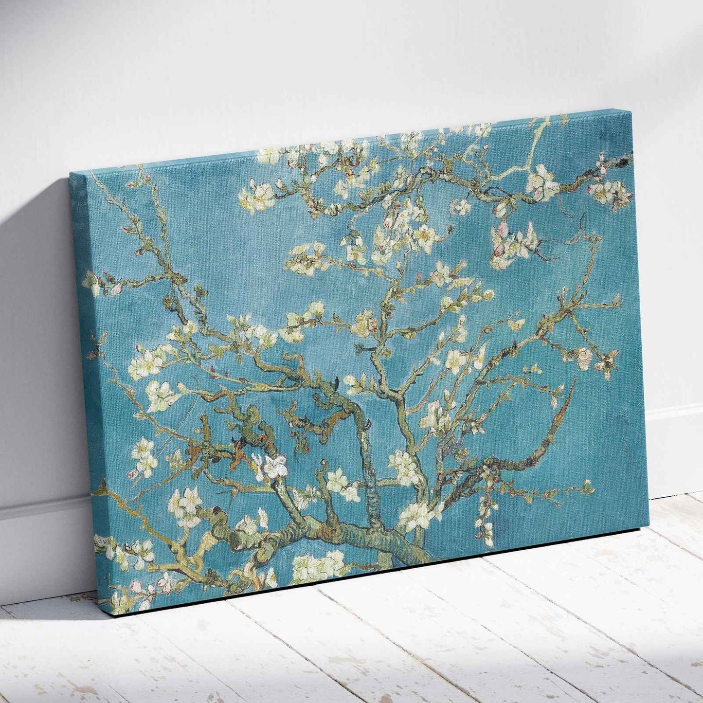 Almond Blossom - Vincent van Gogh - Framed Canvas Wall Art Print-4
