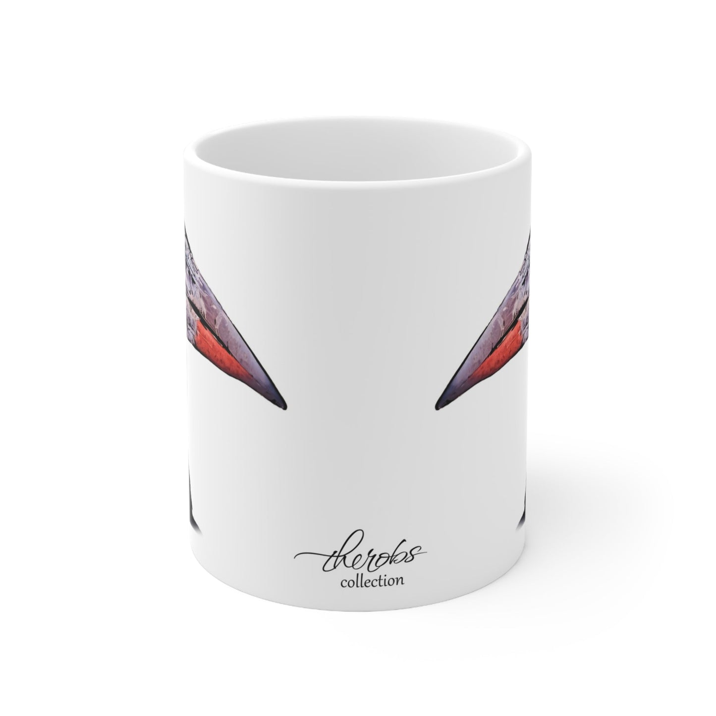 African Hornbill White Ceramic 11oz Mug - HD Printing