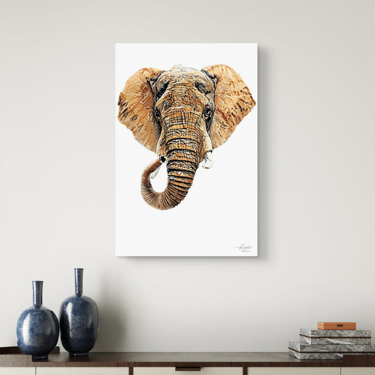 Elephant Fine Art Giclée Matte Poster III - HD Printing
