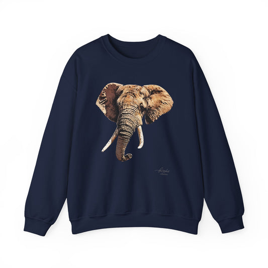 Elephant Heavy Unisex Sweatshirt - HD Printing