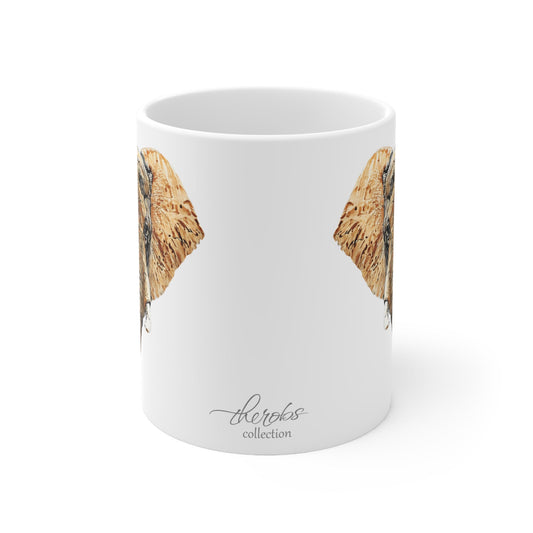 Elephant White Ceramic 11oz Mug III - HD Printing