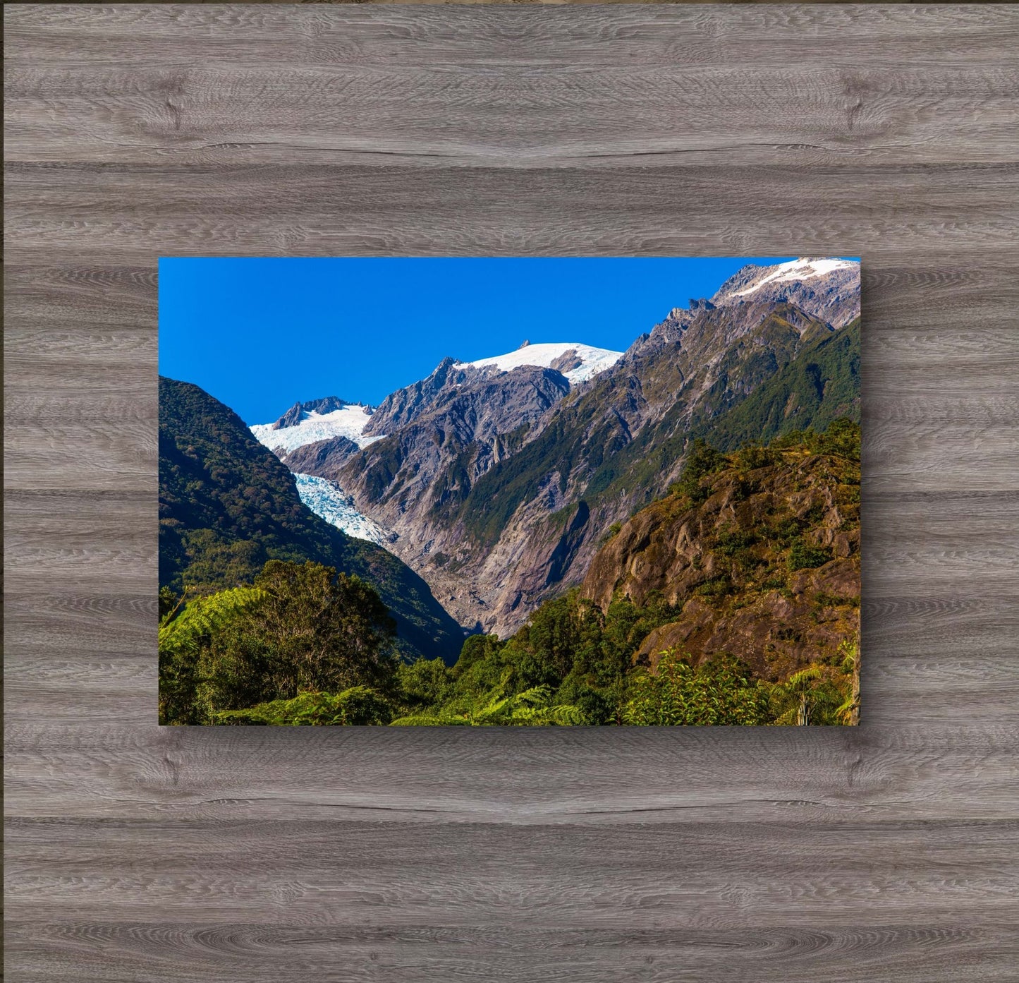 Glacier Silk Poster - HD Printing