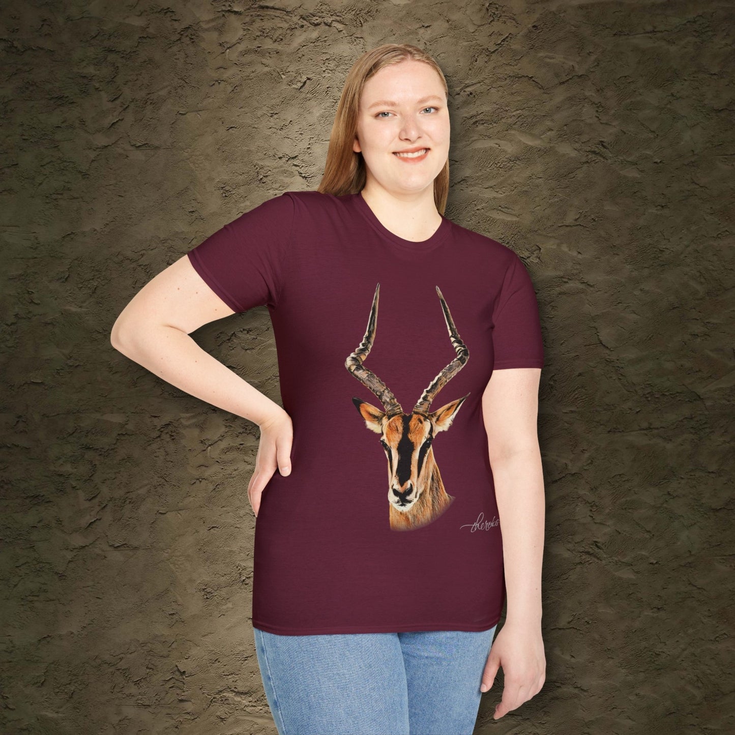 Impala Unisex Cotton T-Shirt - HD Printing