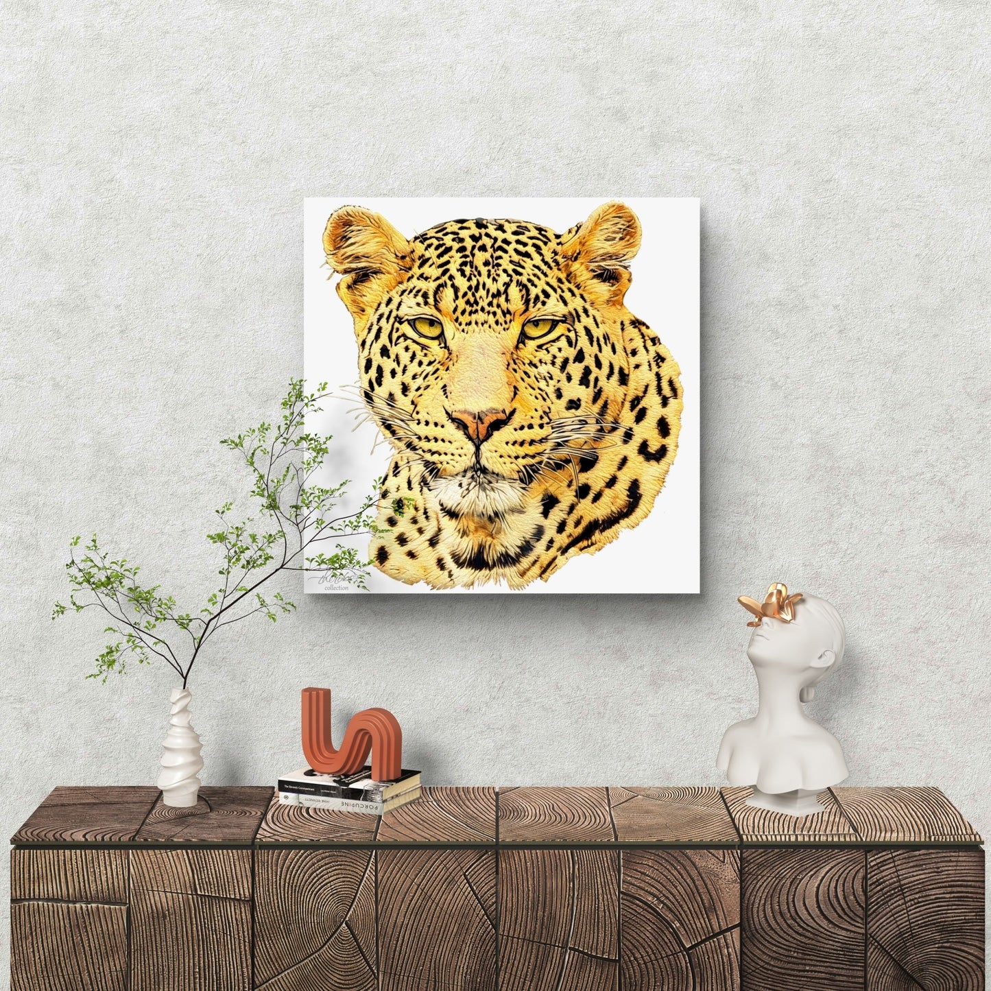 Leopard Fine Art Giclée Matte Poster - HD Printing