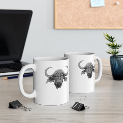 B&W Buffalo Mug