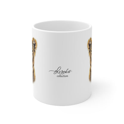 Colour Lioness Mug