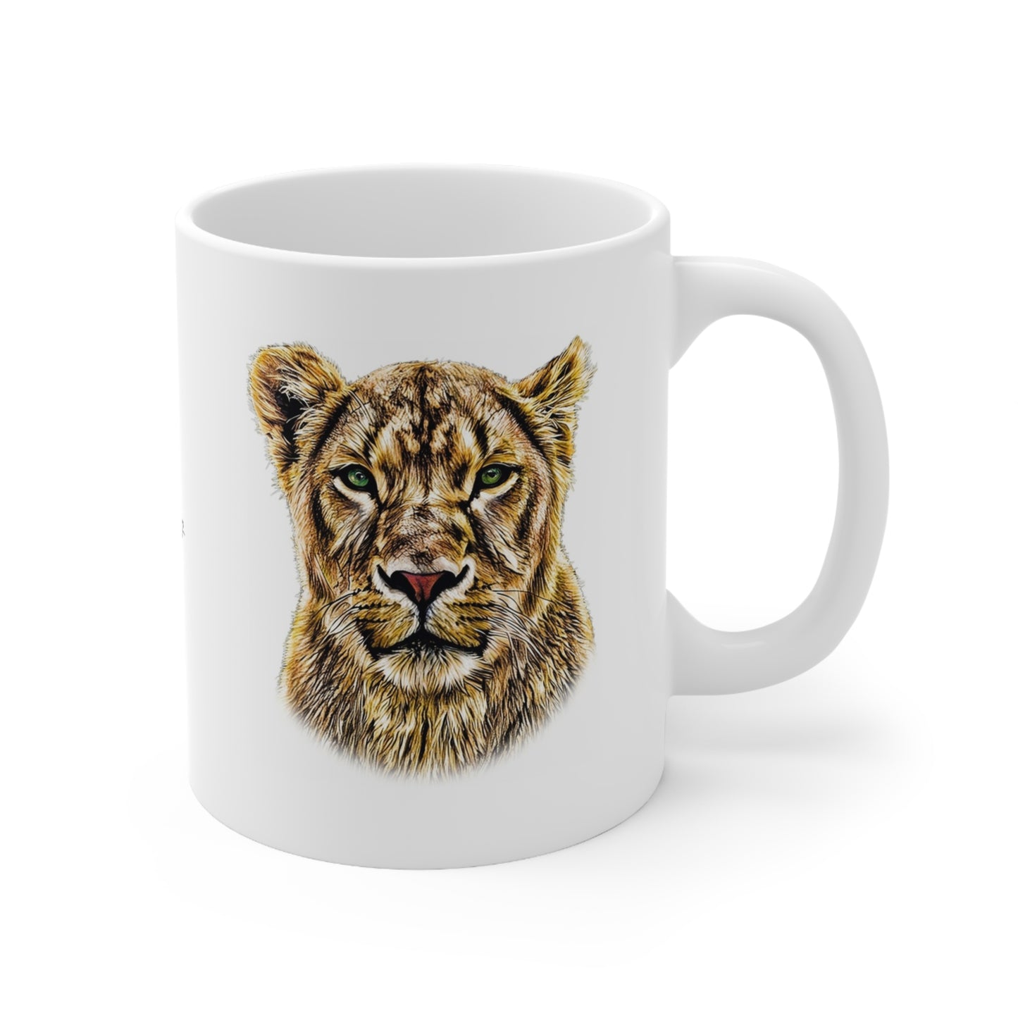 Colour Lioness Mug