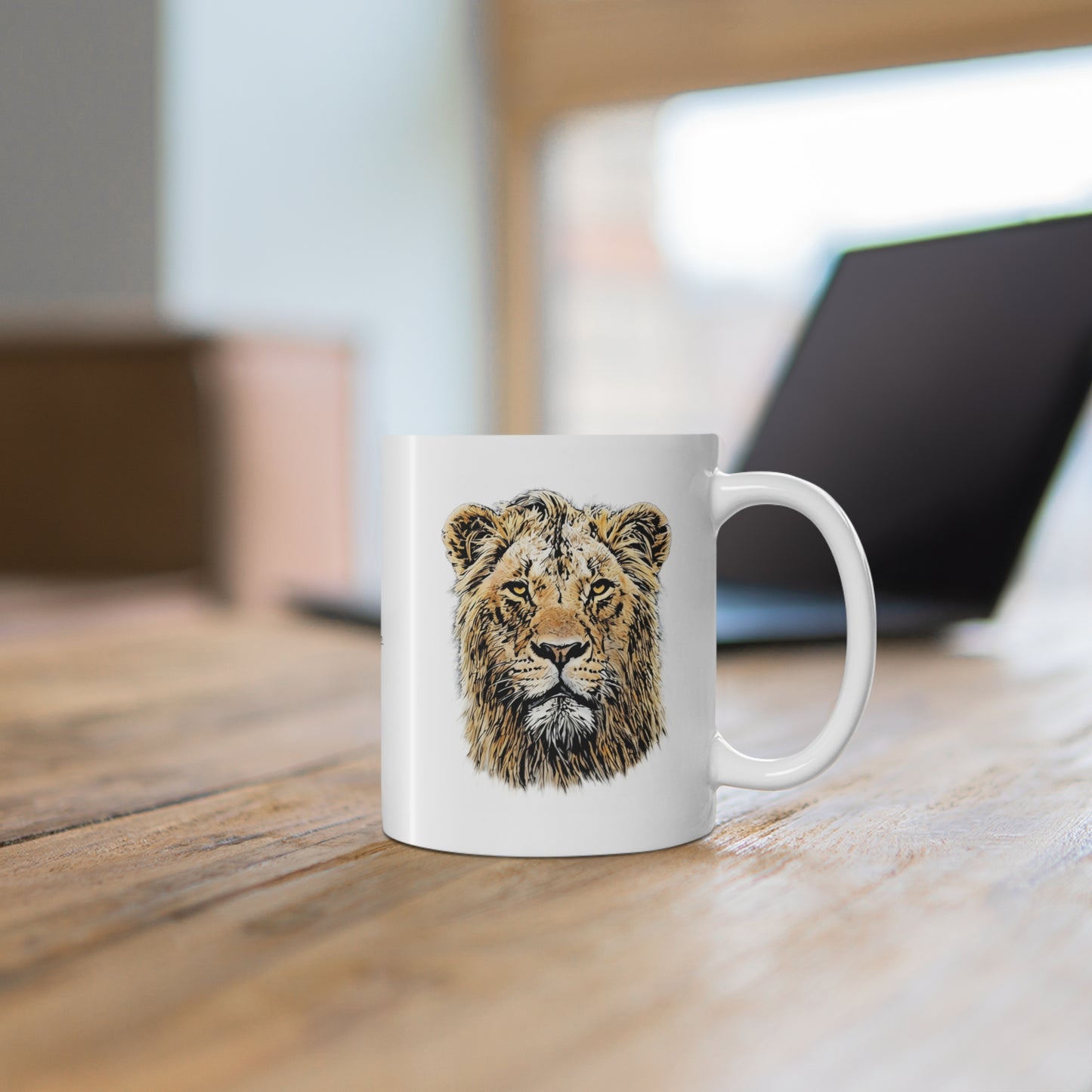 Colour Lion Mug