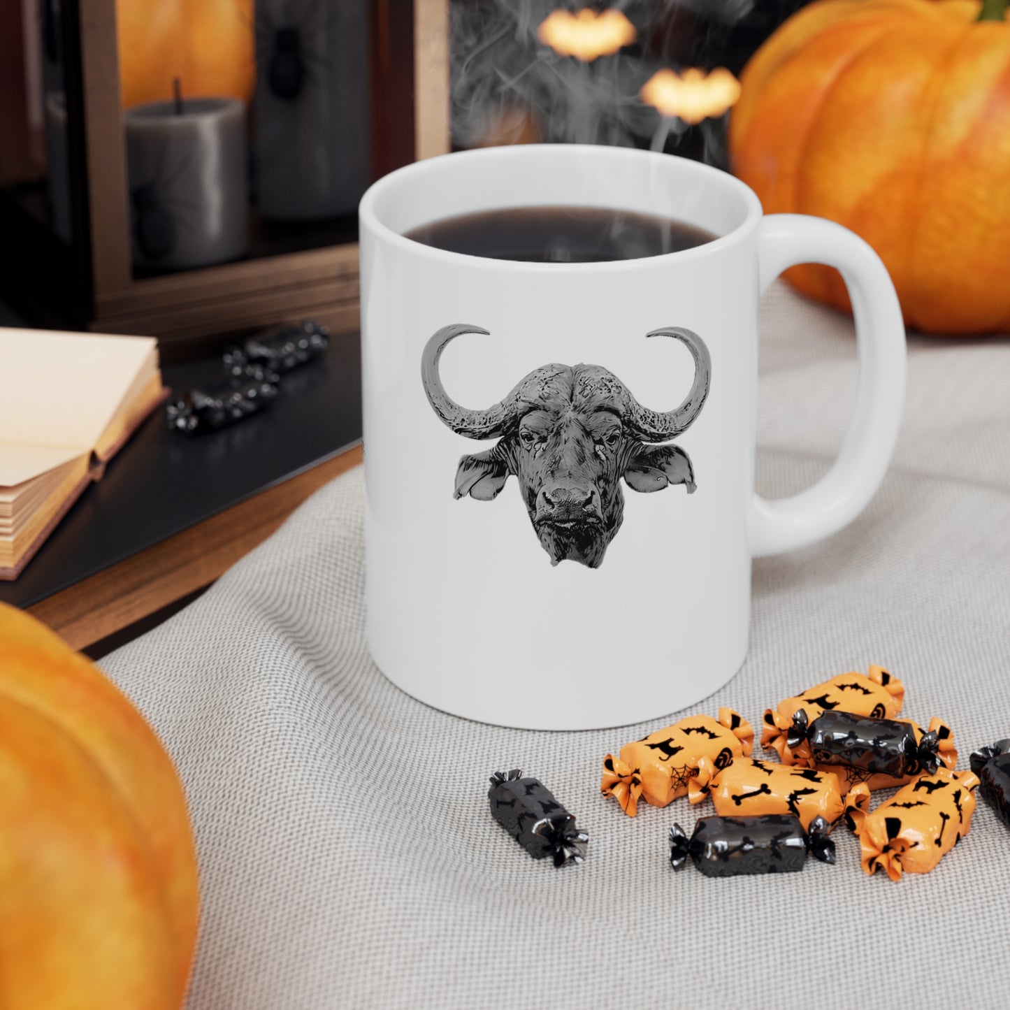 B&W Buffalo Mug