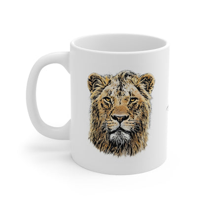 Colour Lion Mug