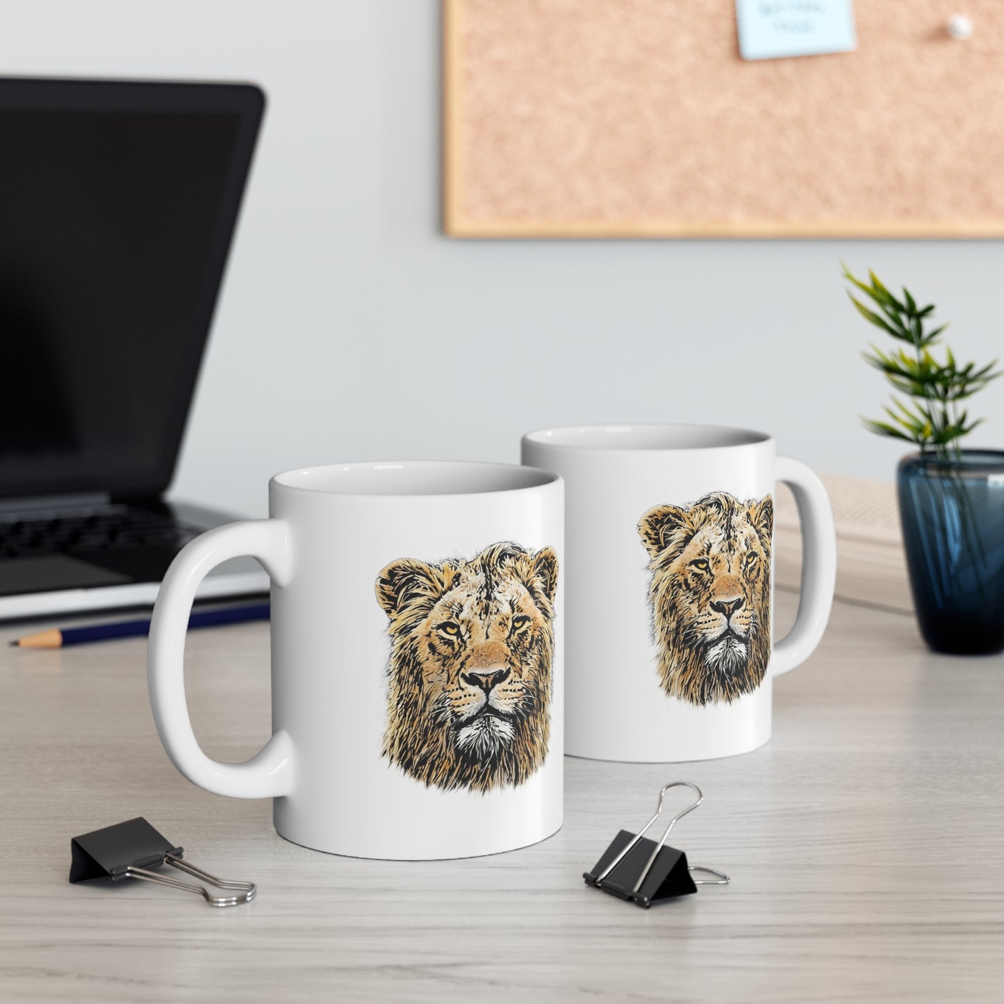 Colour Lion Mug