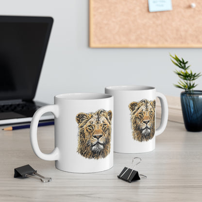 Colour Lion Mug
